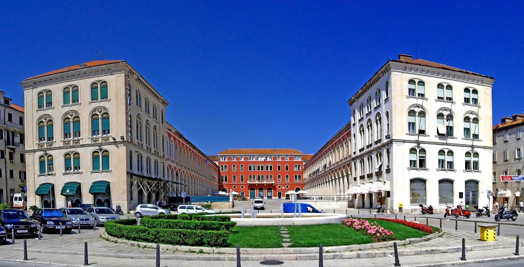 Pjaca y las plazas de Split